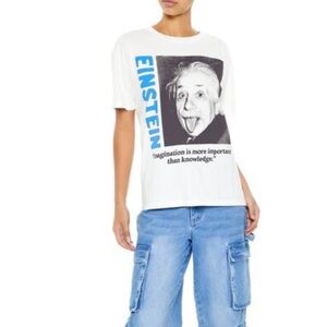 *New* Einstein Graphic Tee size S